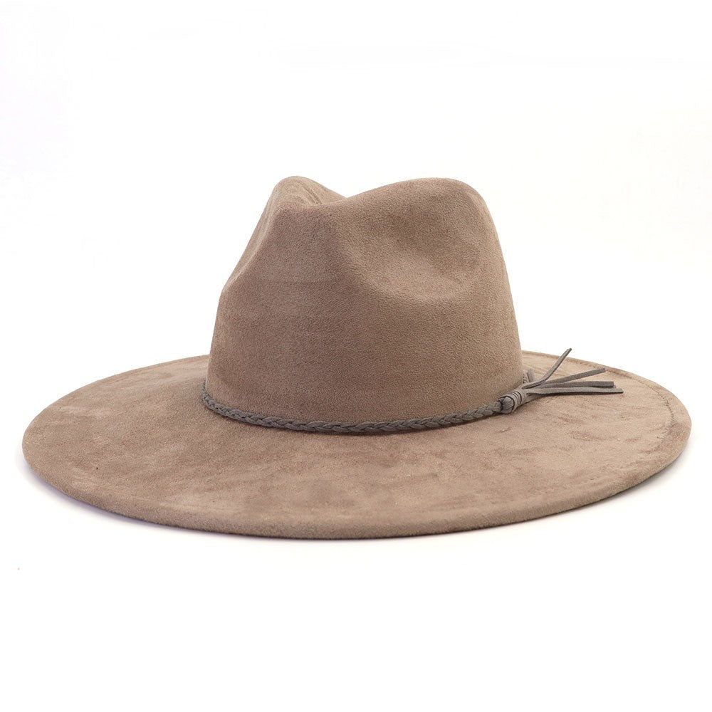 Coffee Suede Wide Brim Hat Blank for Laser Engraving | Maker  display picture 3