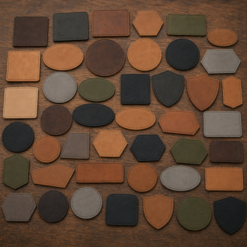 Blank Leather Patches