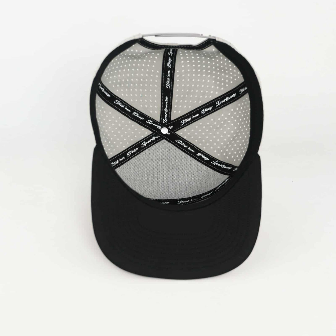 Cork Front With Off White | Performance Waterproof 7-Panel Hat