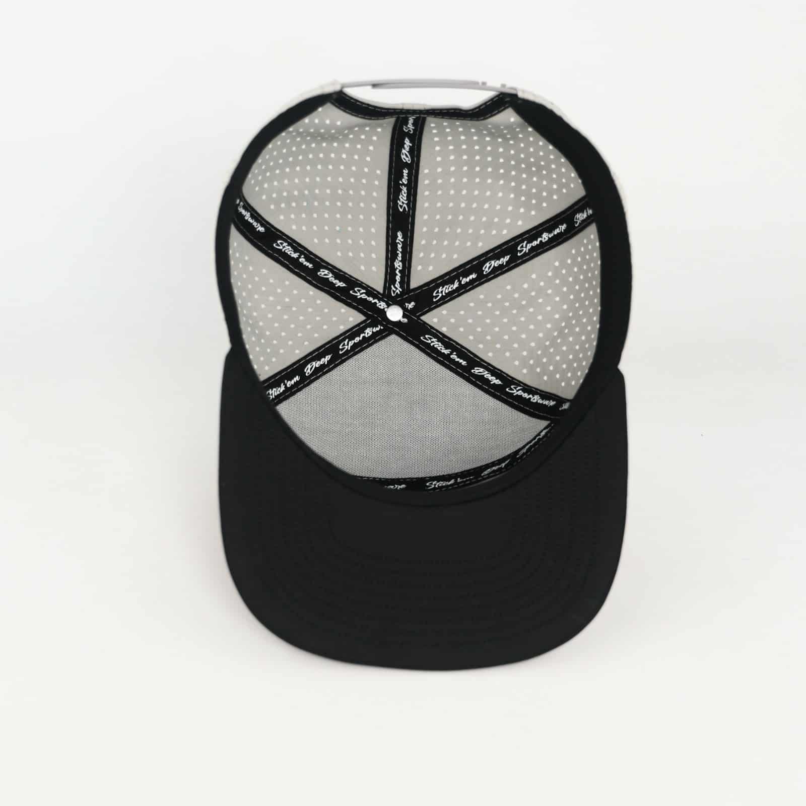 Cork Front With Off White | Performance Waterproof 7-Panel Hat