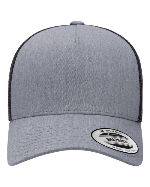 Five-Panel Retro Trucker Cap - 6506