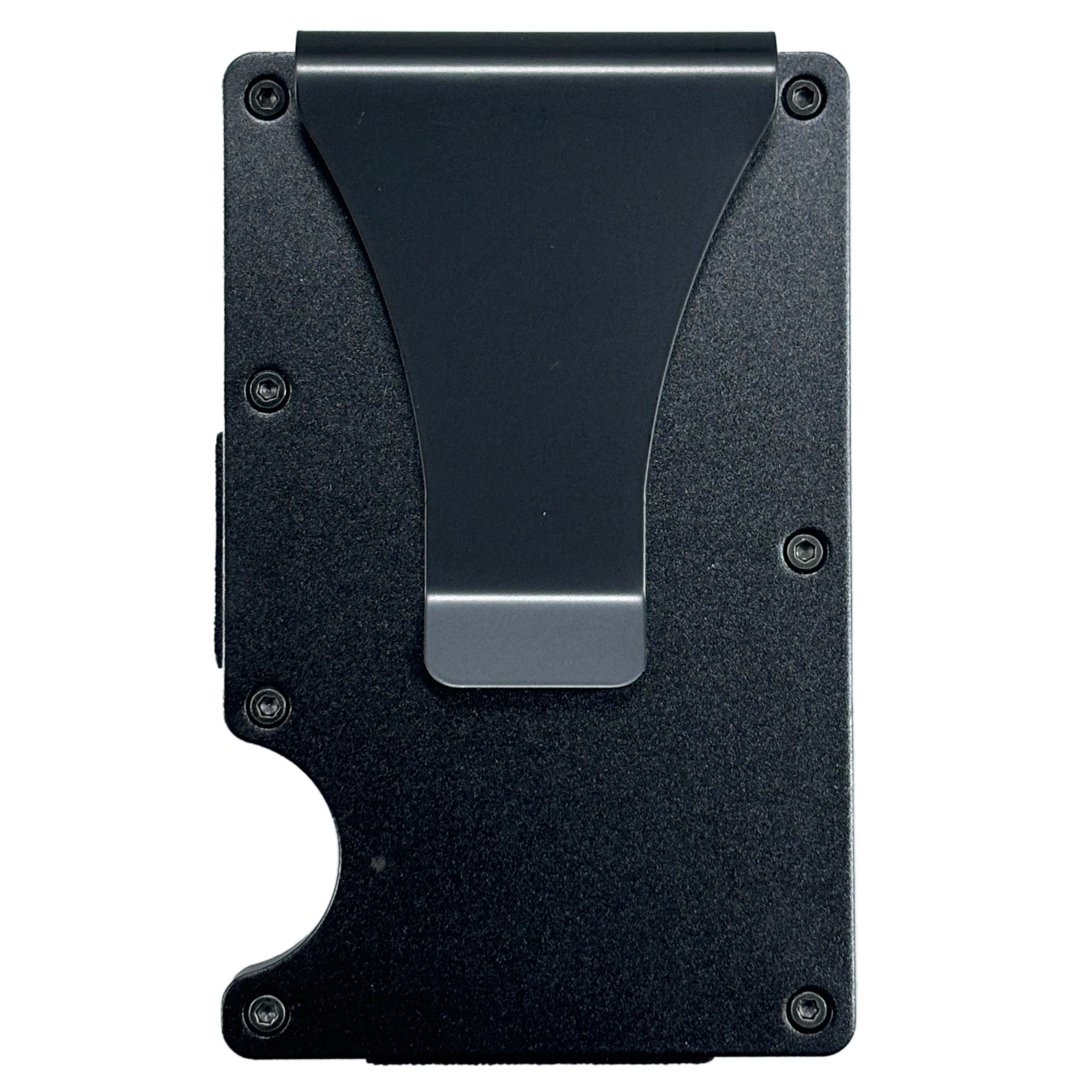 Minimalist RFID Wallet – Black Metal