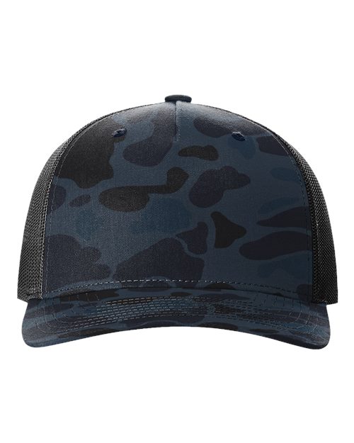 Printed Five-Panel Trucker Cap - 112PFP