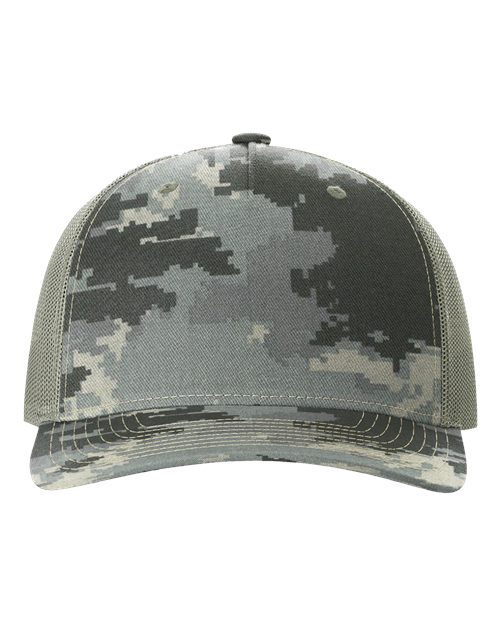 Printed Five-Panel Trucker Cap - 112PFP