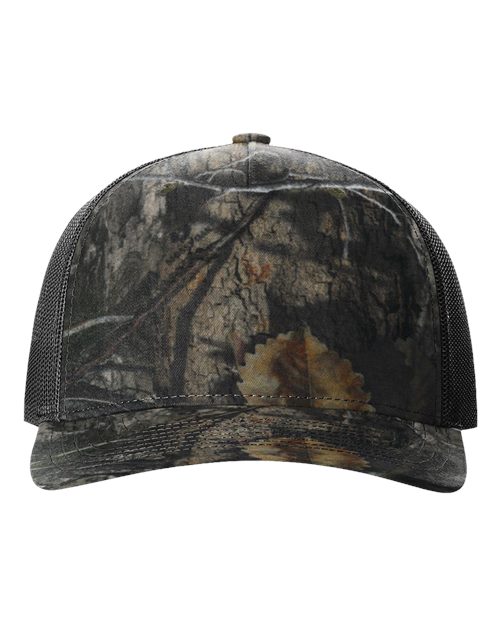Printed Five-Panel Trucker Cap - 112PFP