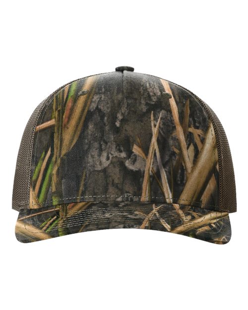 Printed Five-Panel Trucker Cap - 112PFP