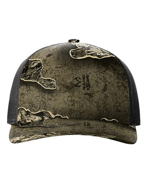 Printed Five-Panel Trucker Cap - 112PFP