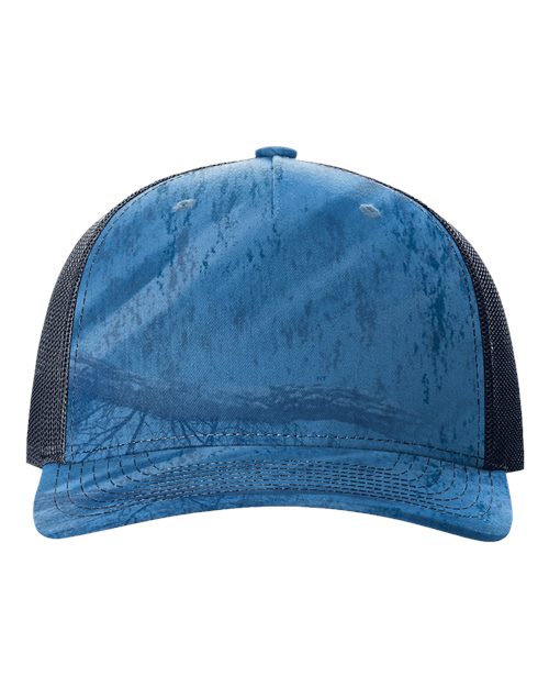Printed Five-Panel Trucker Cap - 112PFP