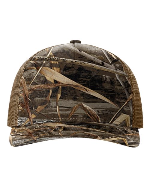 Printed Five-Panel Trucker Cap - 112PFP
