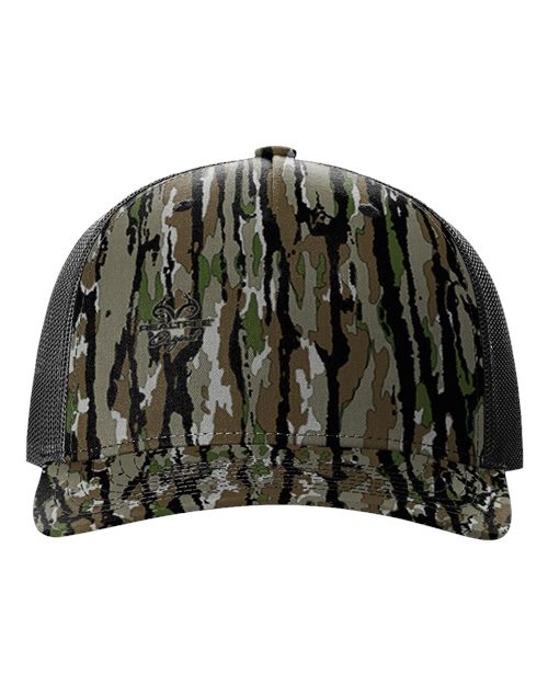 Printed Five-Panel Trucker Cap - 112PFP
