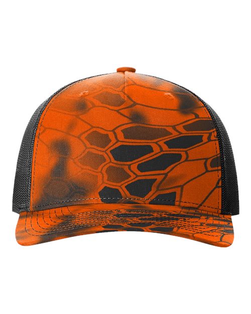 Printed Five-Panel Trucker Cap - 112PFP
