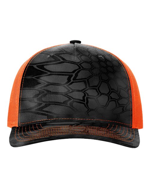 Printed Five-Panel Trucker Cap - 112PFP