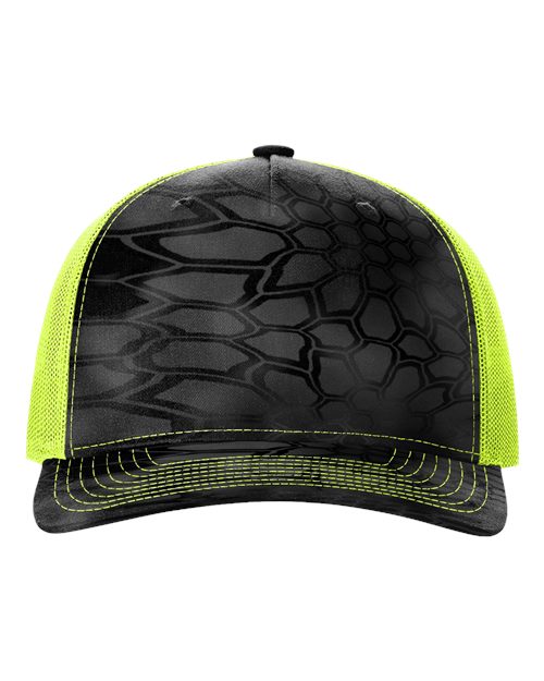 Printed Five-Panel Trucker Cap - 112PFP
