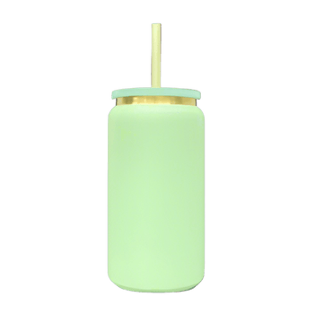 16oz Gold Plated Tumbler - Green