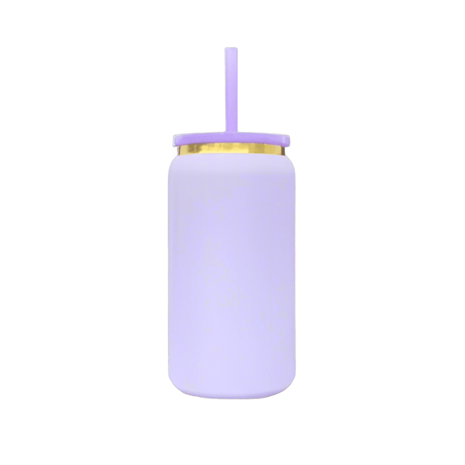 16oz Gold Plated Tumbler - Lavender