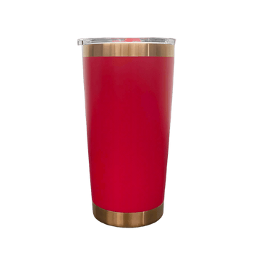 20oz Copper Plated Tumbler - Red
