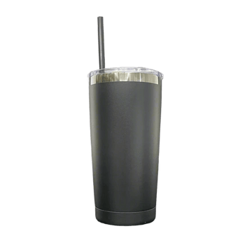 20oz Mirror Black Plated Tumbler - Black