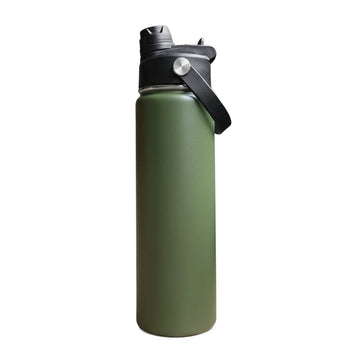 22oz Sports Water Bottle - Army Green