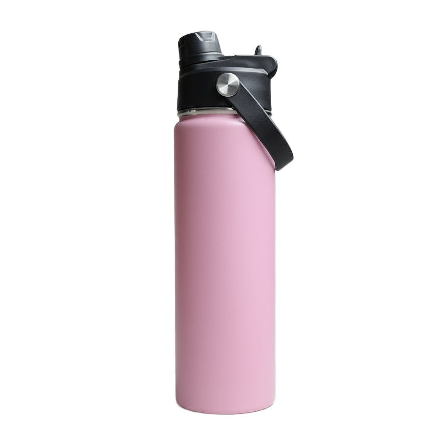 22oz Sports Water Bottle - Pink