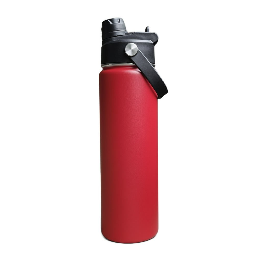 22oz Sports Water Bottle - Red