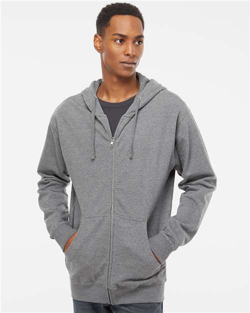 Unisex Midweight Full-Zip Hooded Sweatshirt - SS4500Z