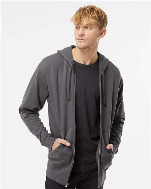 Unisex Midweight Full-Zip Hooded Sweatshirt - SS4500Z