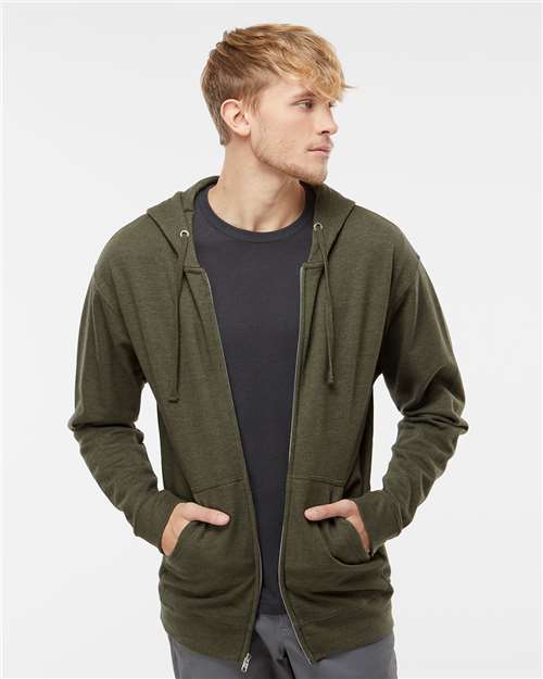 Unisex Midweight Full-Zip Hooded Sweatshirt - SS4500Z