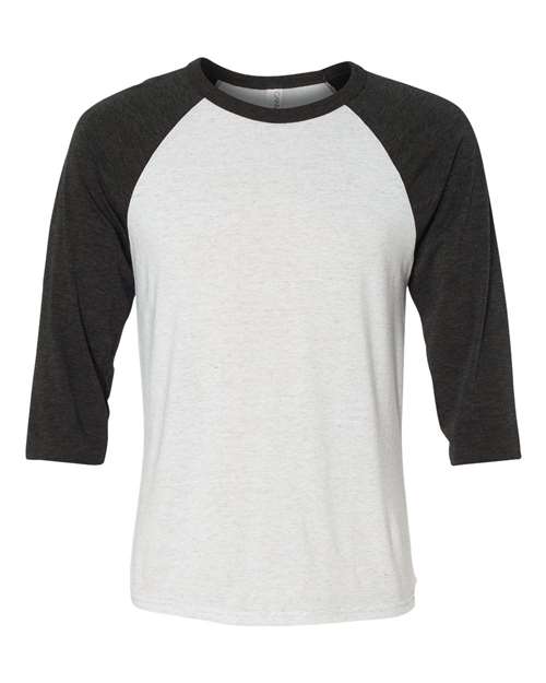 Unisex Three-Quarter Sleeve Baseball Tee - 3200