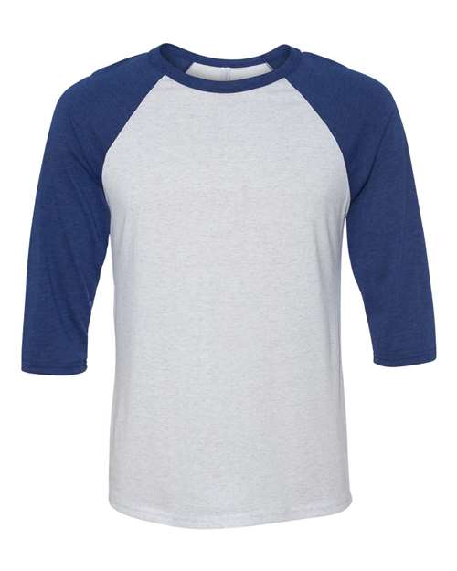 Unisex Three-Quarter Sleeve Baseball Tee - 3200