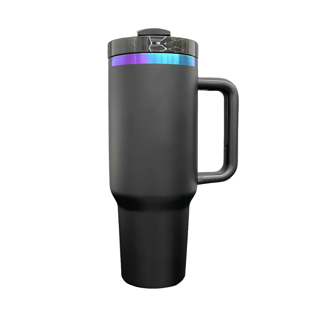 40oz Chroma Plated Tumbler - Black