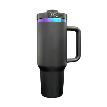 40oz Chroma Plated Tumbler - Black