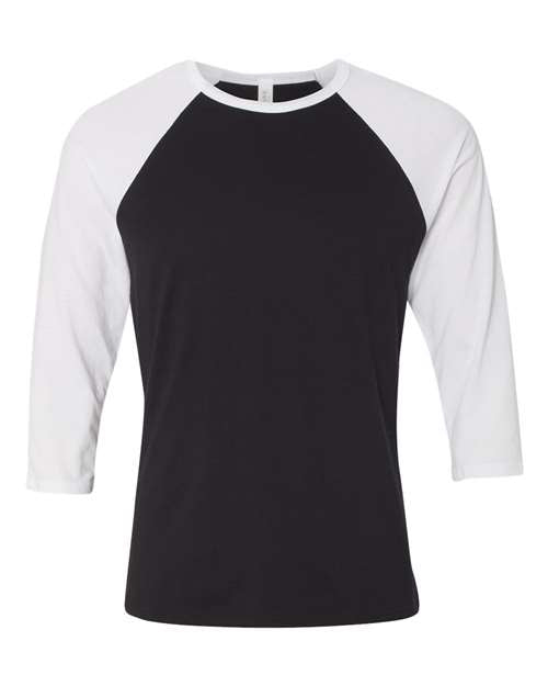 Unisex Three-Quarter Sleeve Baseball Tee - 3200