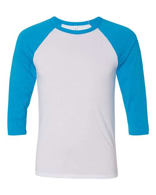 Unisex Three-Quarter Sleeve Baseball Tee - 3200