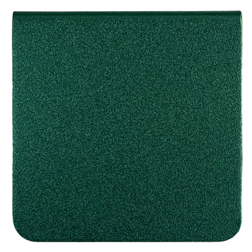 A square image with a green, textured surface.