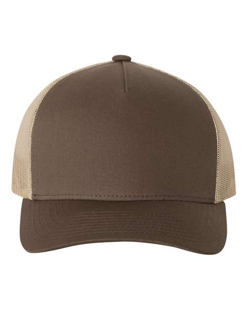 Five-Panel Retro Trucker Cap - 6506