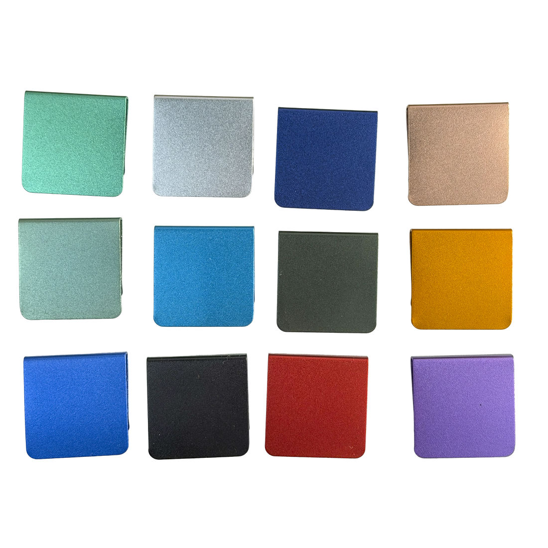 A square-shaped object with a textured green surface.