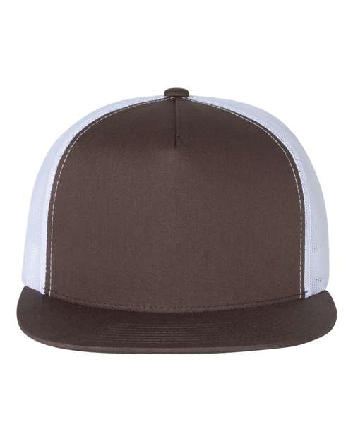 Classic Five-Panel Trucker Cap - 6006