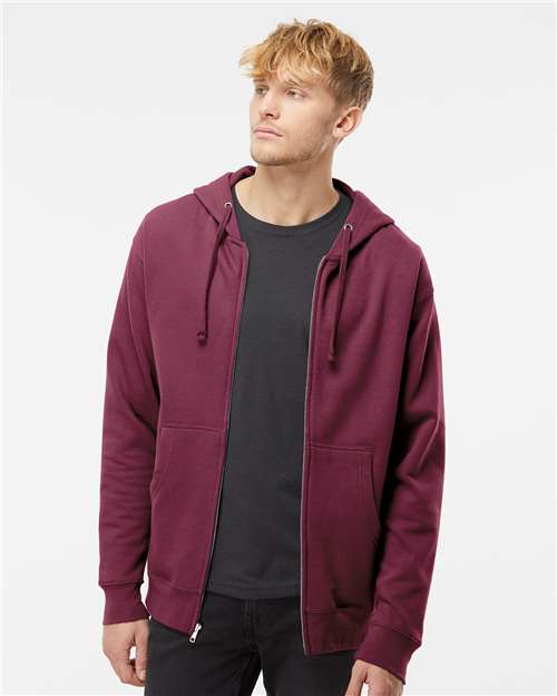 Unisex Midweight Full-Zip Hooded Sweatshirt - SS4500Z