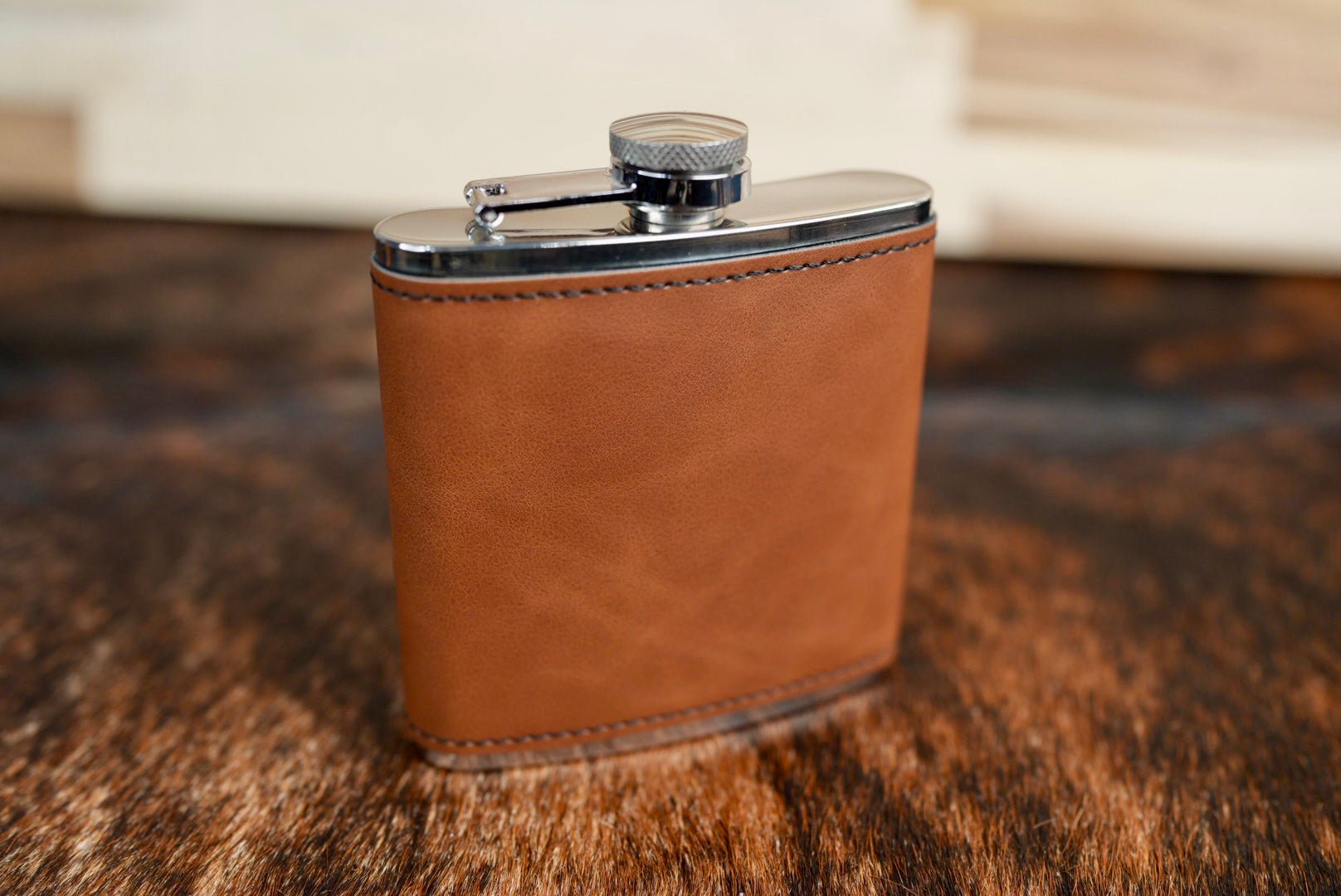 6oz. Hip Flasks: Heritage Collection Premium Leatherette®