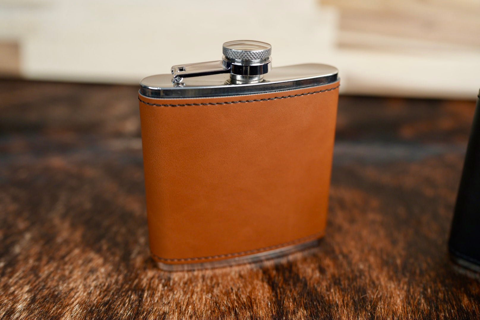 6oz. Hip Flasks: Heritage Collection Premium Leatherette®