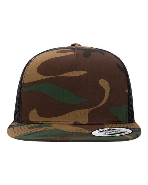 Classic Five-Panel Trucker Cap - 6006