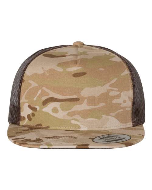 Classic Five-Panel Trucker Cap - 6006