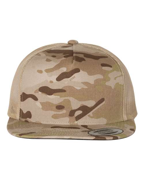 Classic Five-Panel Trucker Cap - 6006