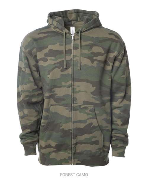 Unisex Midweight Full-Zip Hooded Sweatshirt - SS4500Z