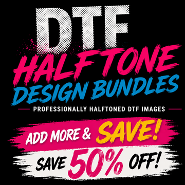 DTF Halftone Pack Bundle
