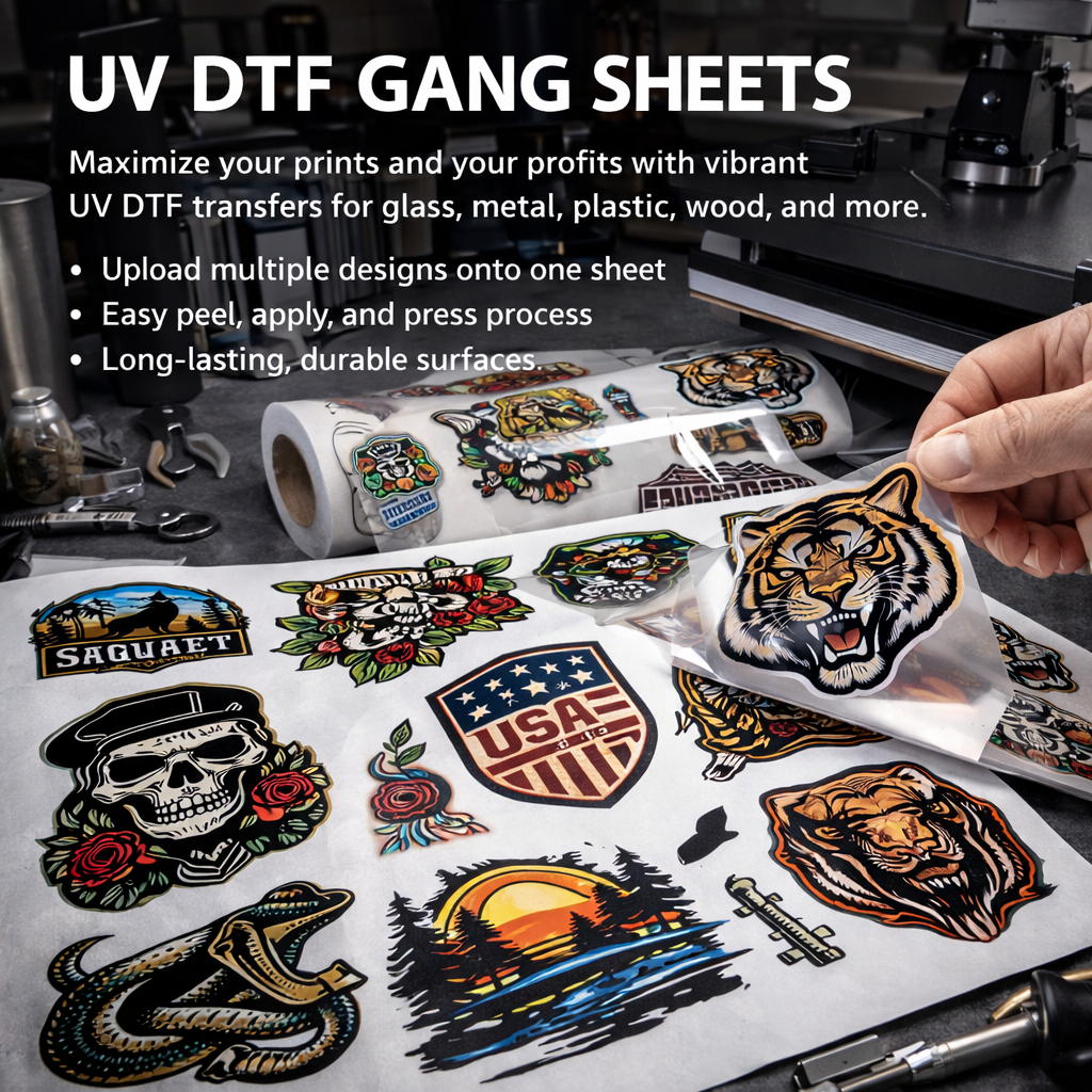 Build A Gang Sheet | UV DTF Sticker