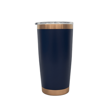20oz Copper Plated Tumbler - Navy