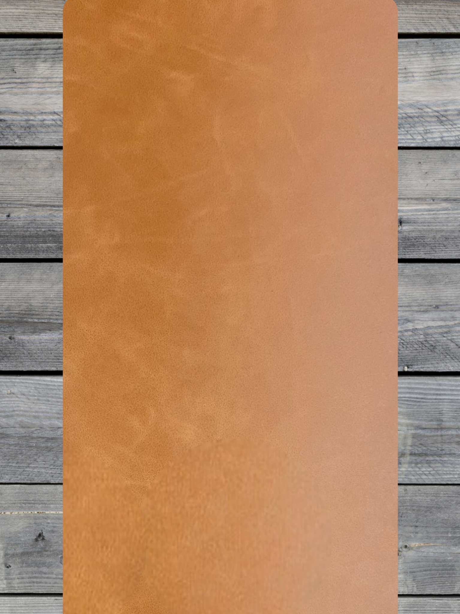 NO-FOAM Heritage Collection Buckskin/Black Durra-Bull Leatherette Sheets (12x24)