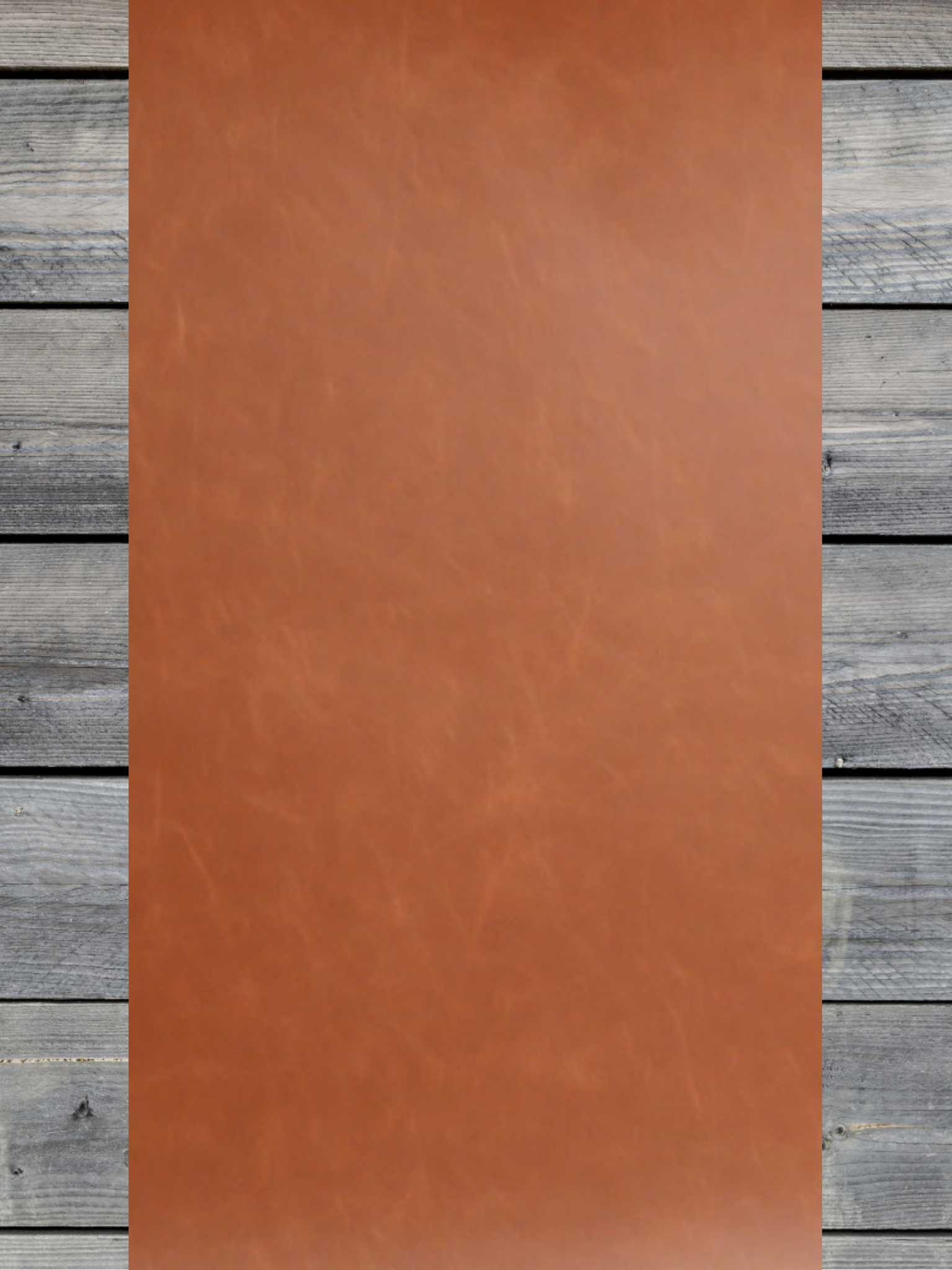 NO-FOAM Heritage Collection Rawhide/Black Durra-Bull Leatherette Sheets (12x24)