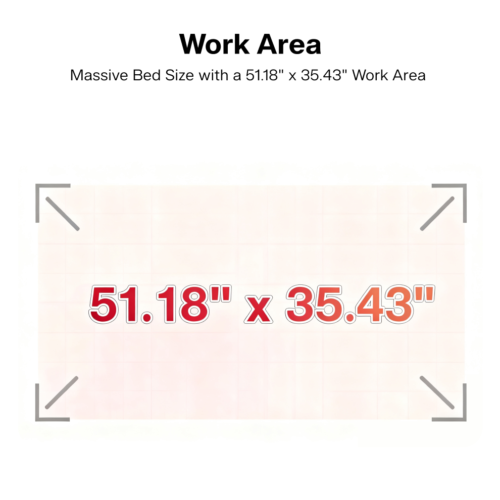 OneLaser Hydra™ 13 - Industrial Hybrid Laser Engraver (130W Glass + 38W RF)